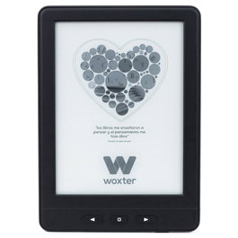 Woxter Scriba Paperlight TP Libro Electrónico 6'' Táctil Negro